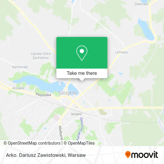 Карта Arko. Dariusz Zawistowski