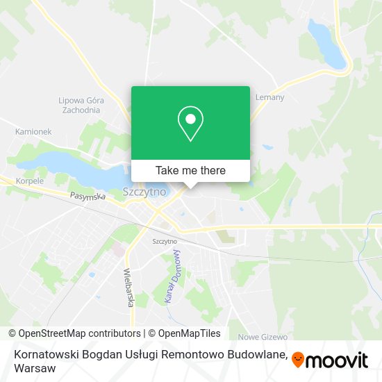 Kornatowski Bogdan Usługi Remontowo Budowlane map