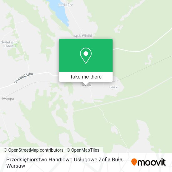 Przedsiębiorstwo Handlowo Usługowe Zofia Buła map