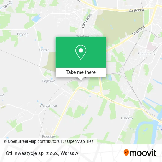 Карта Gti Inwestycje sp. z o.o.