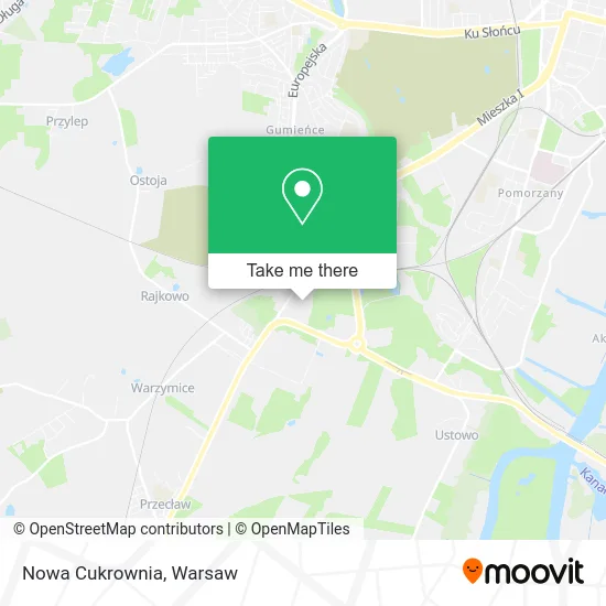 Карта Nowa Cukrownia