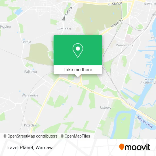 Карта Travel Planet