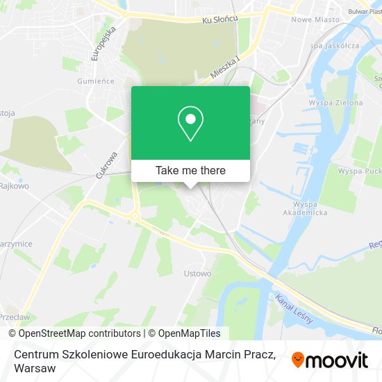 Centrum Szkoleniowe Euroedukacja Marcin Pracz map