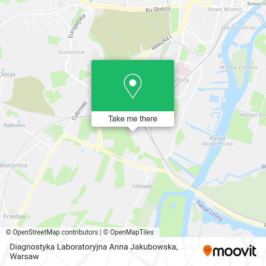 Diagnostyka Laboratoryjna Anna Jakubowska map