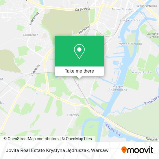 Jovita Real Estate Krystyna Jędruszak map