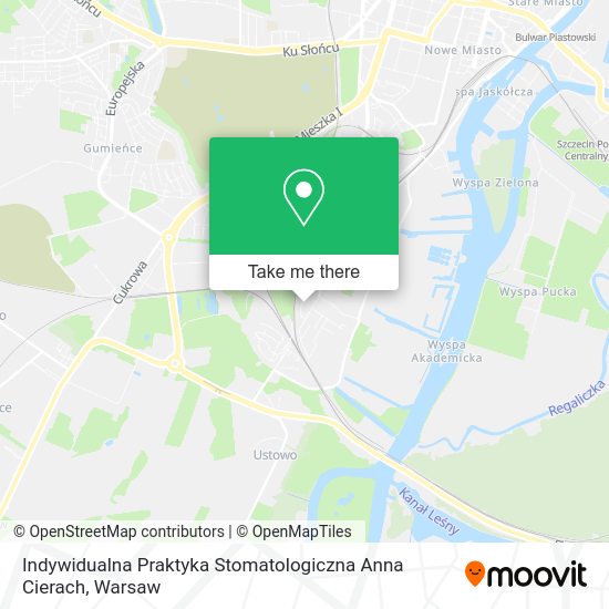 Indywidualna Praktyka Stomatologiczna Anna Cierach map