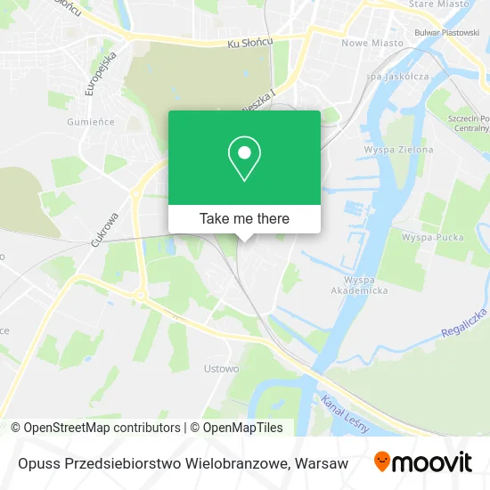 Карта Opuss Przedsiebiorstwo Wielobranzowe