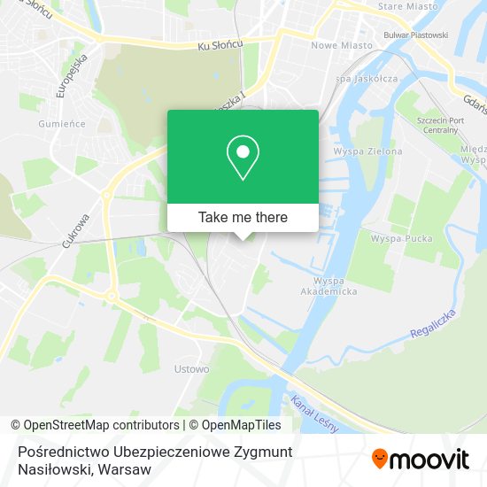 Pośrednictwo Ubezpieczeniowe Zygmunt Nasiłowski map