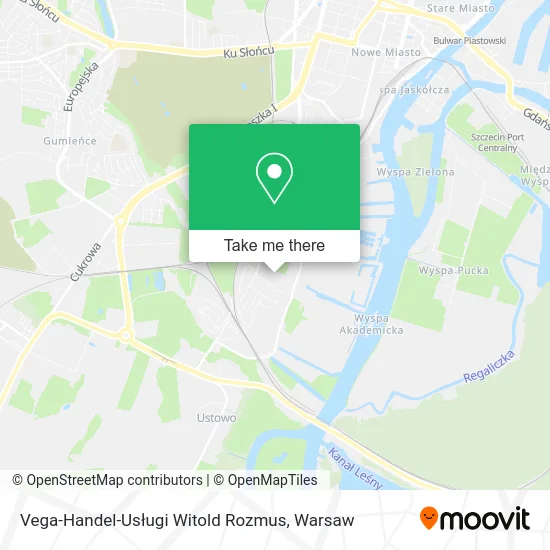 Vega-Handel-Usługi Witold Rozmus map