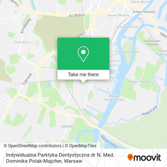 Indywidualna Parktyka Dentystyczna dr N. Med. Dominika Polak-Majcher map