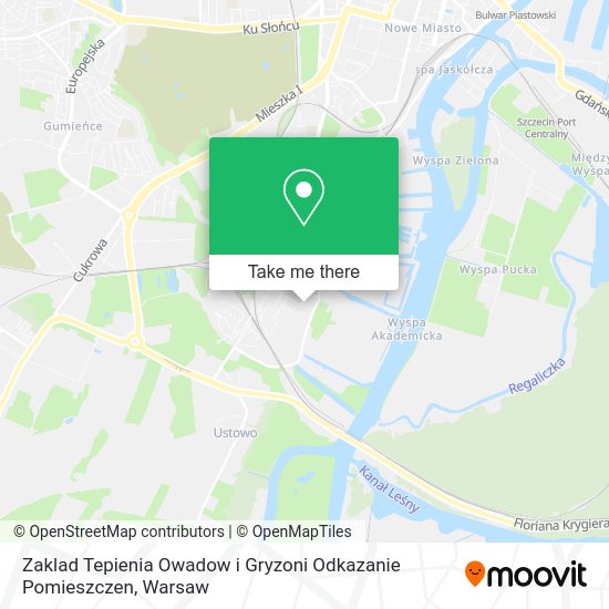 Zaklad Tepienia Owadow i Gryzoni Odkazanie Pomieszczen map