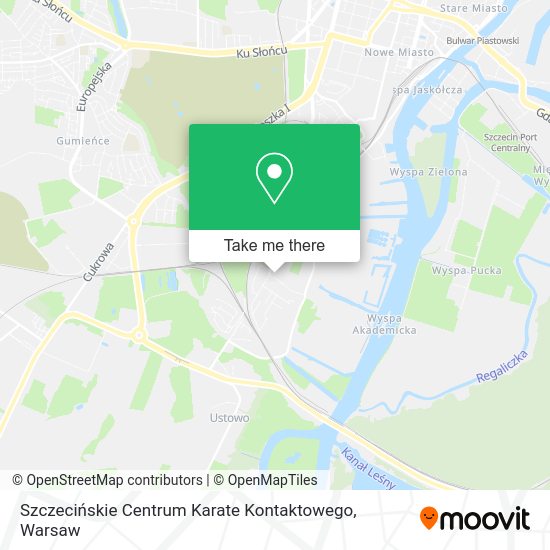 Карта Szczecińskie Centrum Karate Kontaktowego