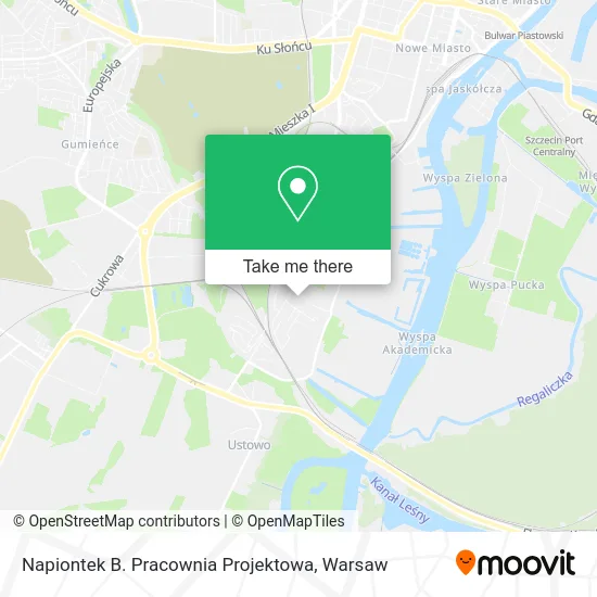 Карта Napiontek B. Pracownia Projektowa