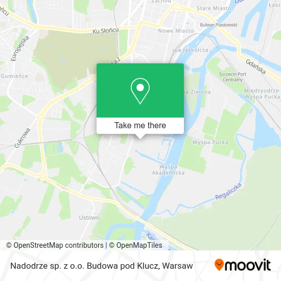 Карта Nadodrze sp. z o.o. Budowa pod Klucz