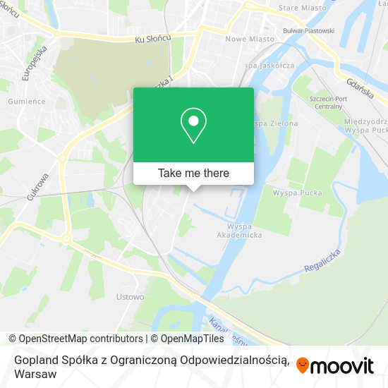 Gopland Spółka z Ograniczoną Odpowiedzialnością map