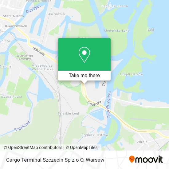 Карта Cargo Terminal Szczecin Sp z o O
