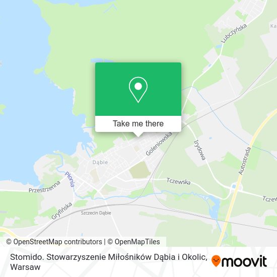 Stomido. Stowarzyszenie Miłośników Dąbia i Okolic map