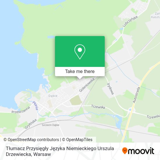 Tłumacz Przysięgły Języka Niemieckiego Urszula Drzewiecka map