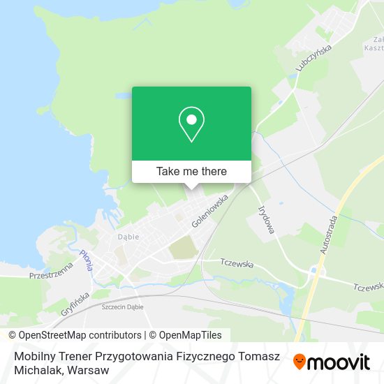 Mobilny Trener Przygotowania Fizycznego Tomasz Michalak map