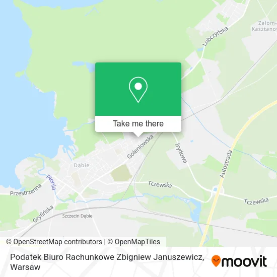 Карта Podatek Biuro Rachunkowe Zbigniew Januszewicz