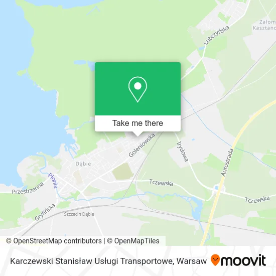 Карта Karczewski Stanisław Usługi Transportowe