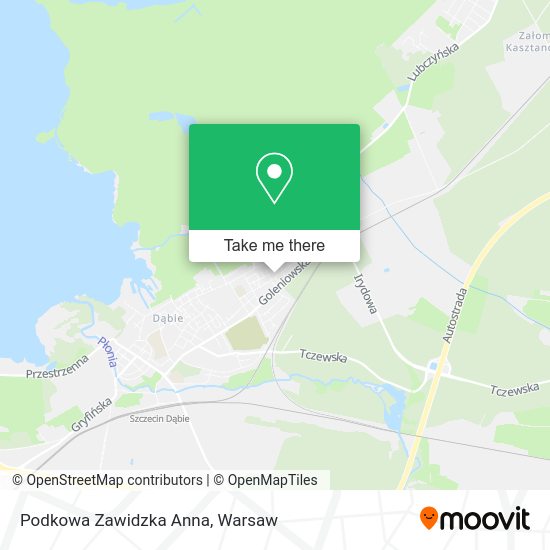 Podkowa Zawidzka Anna map