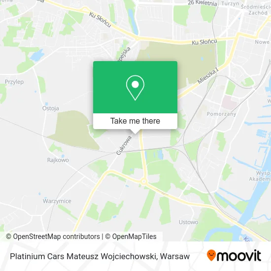 Карта Platinium Cars Mateusz Wojciechowski