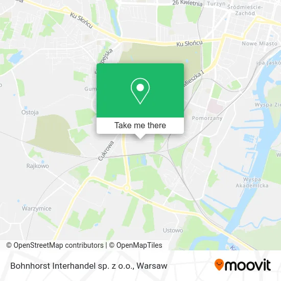 Карта Bohnhorst Interhandel sp. z o.o.