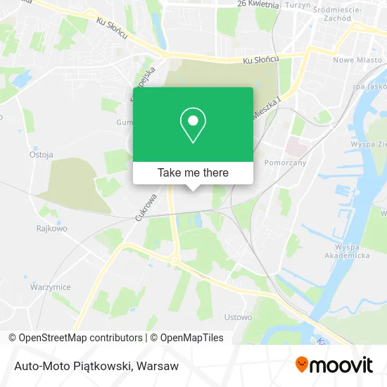 Карта Auto-Moto Piątkowski