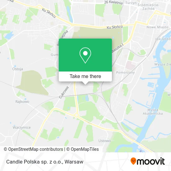 Карта Candle Polska sp. z o.o.