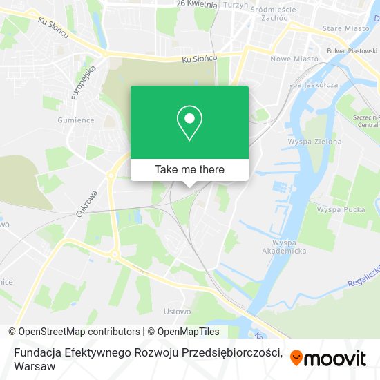 Fundacja Efektywnego Rozwoju Przedsiębiorczości map