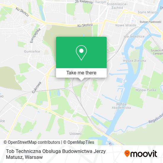 Tob Techniczna Obsługa Budownictwa Jerzy Matusz map