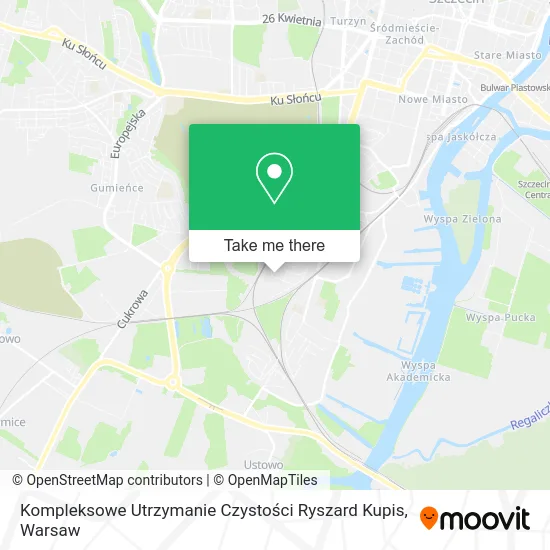 Карта Kompleksowe Utrzymanie Czystości Ryszard Kupis