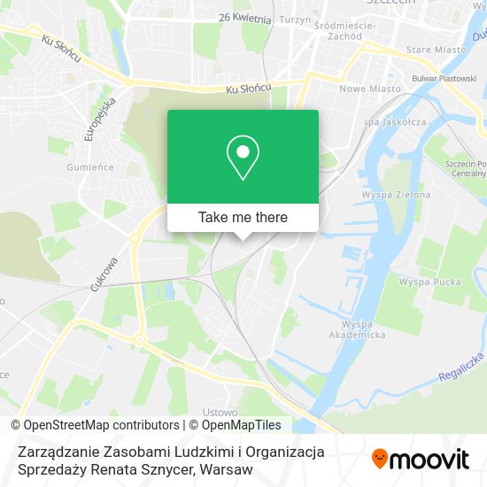 Zarządzanie Zasobami Ludzkimi i Organizacja Sprzedaży Renata Sznycer map