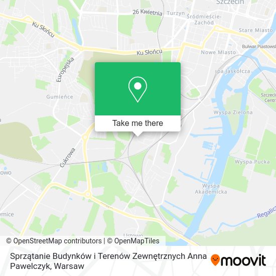 Sprzątanie Budynków i Terenów Zewnętrznych Anna Pawelczyk map