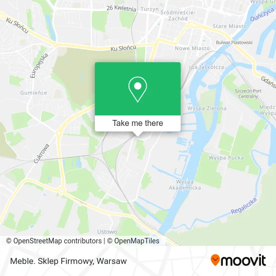 Meble. Sklep Firmowy map