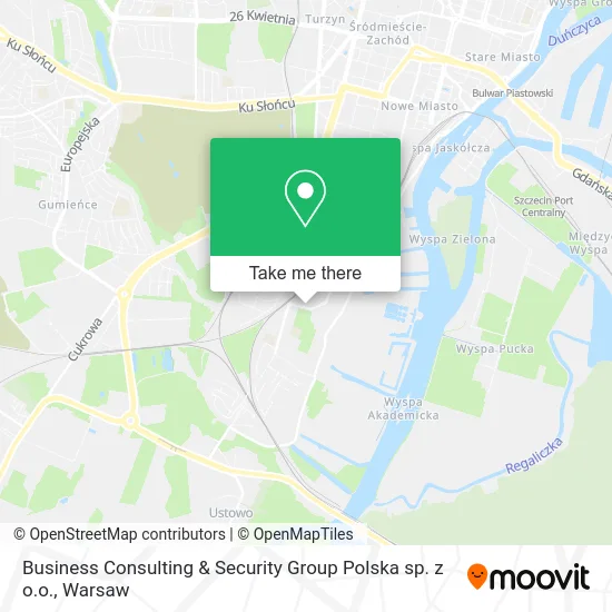 Карта Business Consulting & Security Group Polska sp. z o.o.