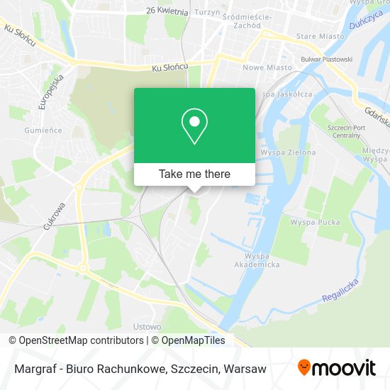 Margraf - Biuro Rachunkowe, Szczecin map