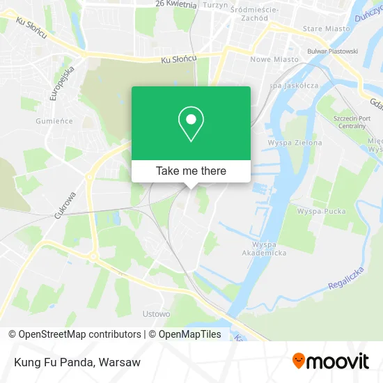 Карта Kung Fu Panda