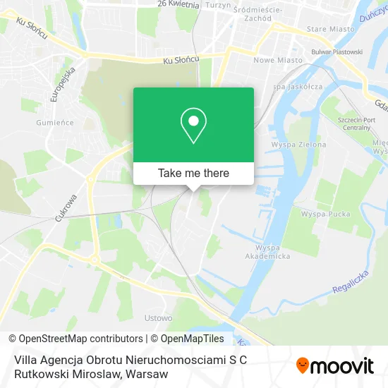 Villa Agencja Obrotu Nieruchomosciami S C Rutkowski Miroslaw map