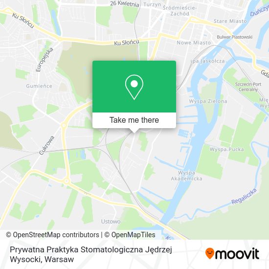 Prywatna Praktyka Stomatologiczna Jędrzej Wysocki map