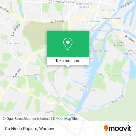 Карта Co Nieco Papieru