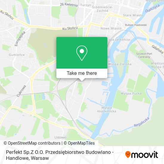 Perfekt Sp.Z O.O. Przedsiębiorstwo Budowlano - Handlowe map