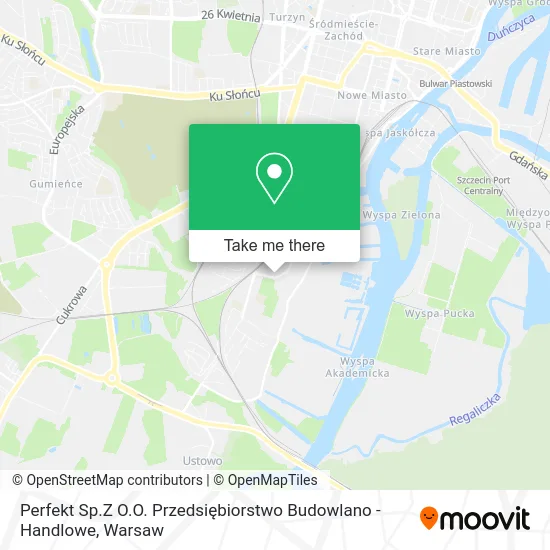 Perfekt Sp.Z O.O. Przedsiębiorstwo Budowlano - Handlowe map