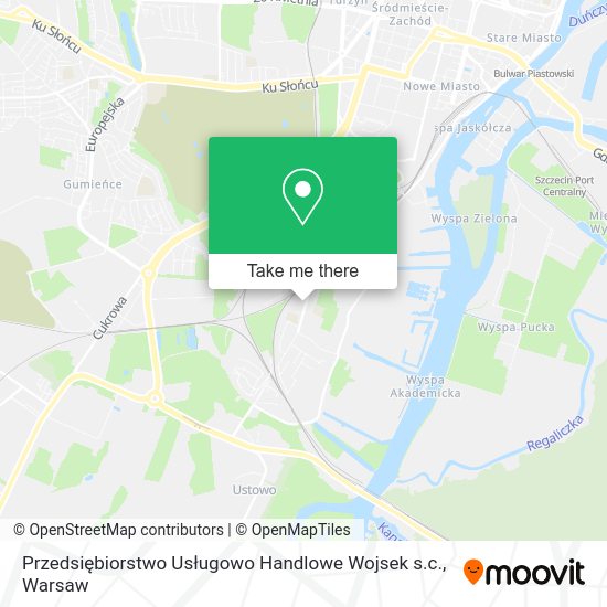 Przedsiębiorstwo Usługowo Handlowe Wojsek s.c. map