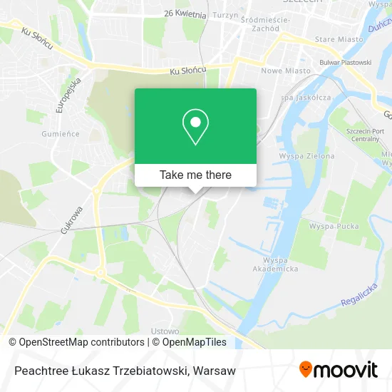 Peachtree Łukasz Trzebiatowski map