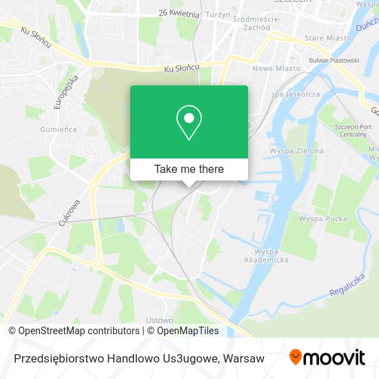 Przedsiębiorstwo Handlowo Us3ugowe map