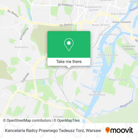 Карта Kancelaria Radcy Prawnego Tadeusz Torz