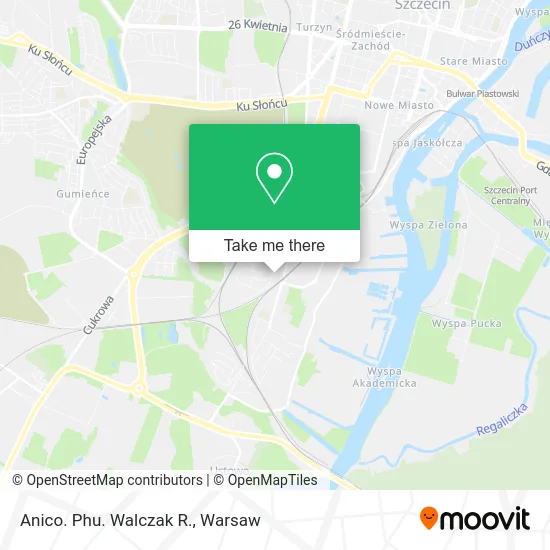 Карта Anico. Phu. Walczak R.