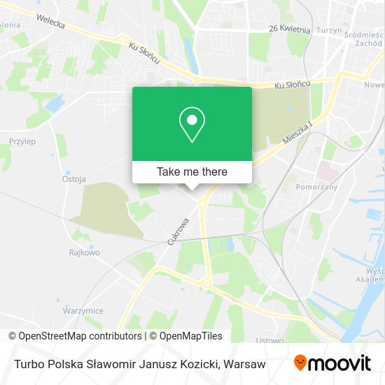 Turbo Polska Sławomir Janusz Kozicki map